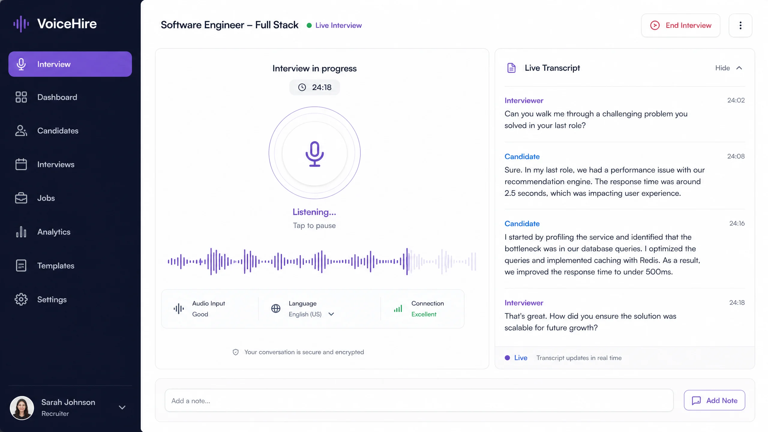 Effective Interviews — AI-Powered System Design Interview Practice